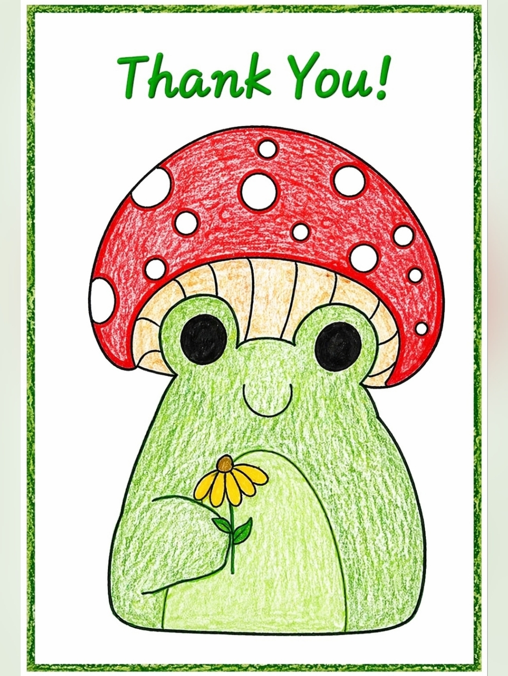 Hand Crafted Original Art Work by Seller Frog Toadstool Business Ca…